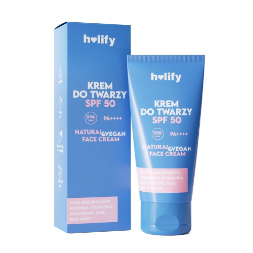 HOLIFY krem hialuronowy SPF 50