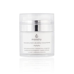 Moistry Naturalny krem do skóry naczynkowej 50 ml