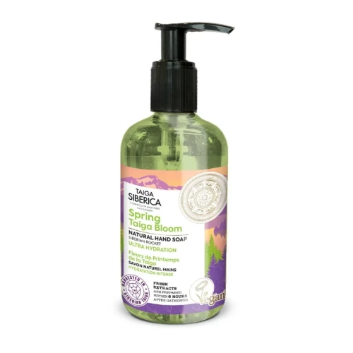 Mydło do rąk Taiga Siberica Spring Taiga Bloom – naturalne, wegańskie, nawilżające