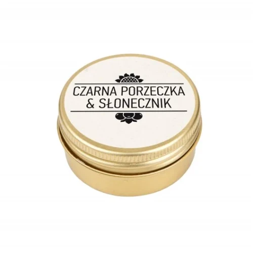 Naturalne masełko do ust czarna porzeczka i słonecznik – regeneracja i ochrona