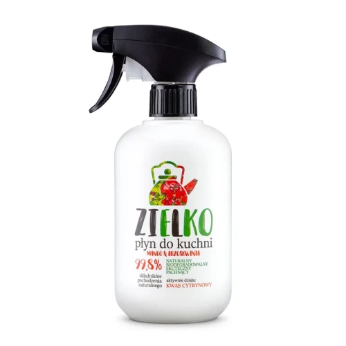 ZIELKO płyn do kuchni mango i brzoskwinia – naturalny środek czyszczący z kwasem cytrynowym