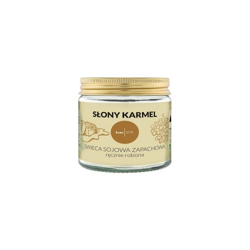 Świeca sojowa Słony Karmel