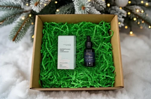 Zestaw prezentowy z serum rozświetlającym i olejkiem do twarzy