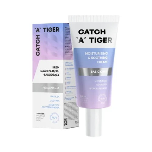 Catch A Tiger krem nawilżająco-łagodzący do cery wrażliwej