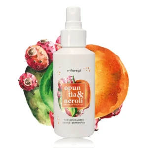 e-Fiore Hydrolat naturalny z kwiatów NEROLI i OPUNCJI 100 ml