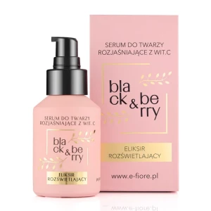 e-Fiore BLACK & BERRY serum rozświetlające cerę zmęczoną 60 ml