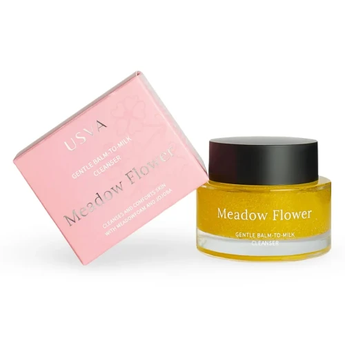 usva-meadow-flower-gentle-balm-to-milk-cleanser-50ml-sloiczek-i-rozowe-opakowanie