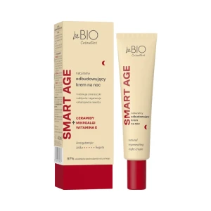 beBIO Naturalny odbudowujący krem na noc Smart Age 40 ml