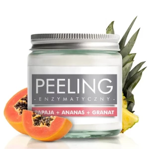 e-Fiore Peeling enzymatyczny z kwasami owocowymi ANANAS PAPAJA GRANAT, 40 g