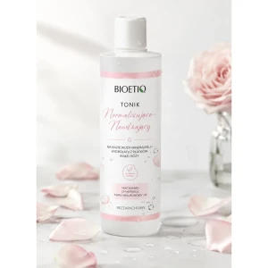 Bioetiq Tonik normalizująco-nawilżający z hydrolatem z płatków białej róży, 150 ml