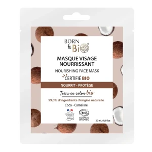 Born to Bio Odżywcza maska w płachcie do cery suchej, 20 ml